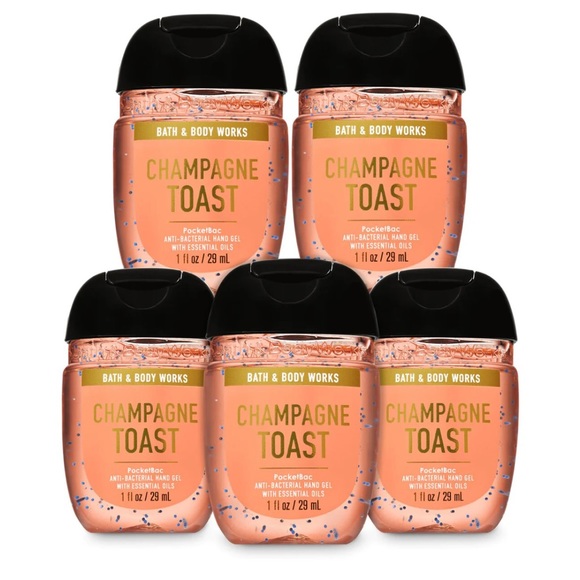 Bath & Body Works Bath & Body Nwt Bath Bodyworks Champagne Toast Hand Sanitizer Set Of 5